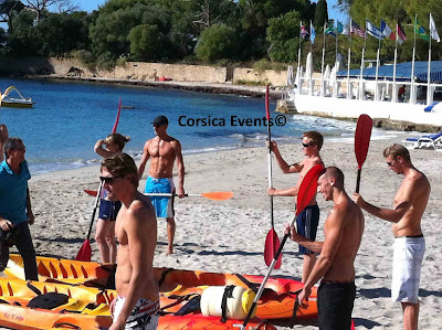 equipe de france de natation en corse