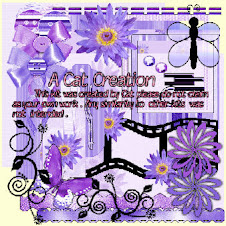 Beautiful purple flower scrapkit