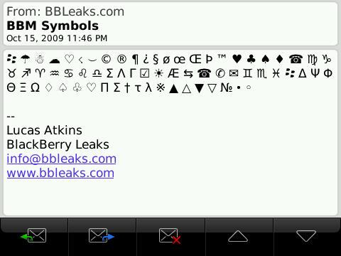 Download Gratis Symbol AutoText BlackBerry Messenger « Trik dan ...