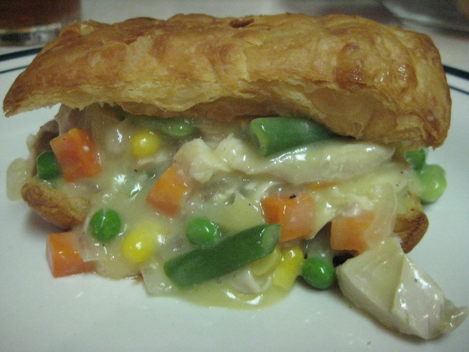 Flavors by Four Turkey Pot Pie Squares