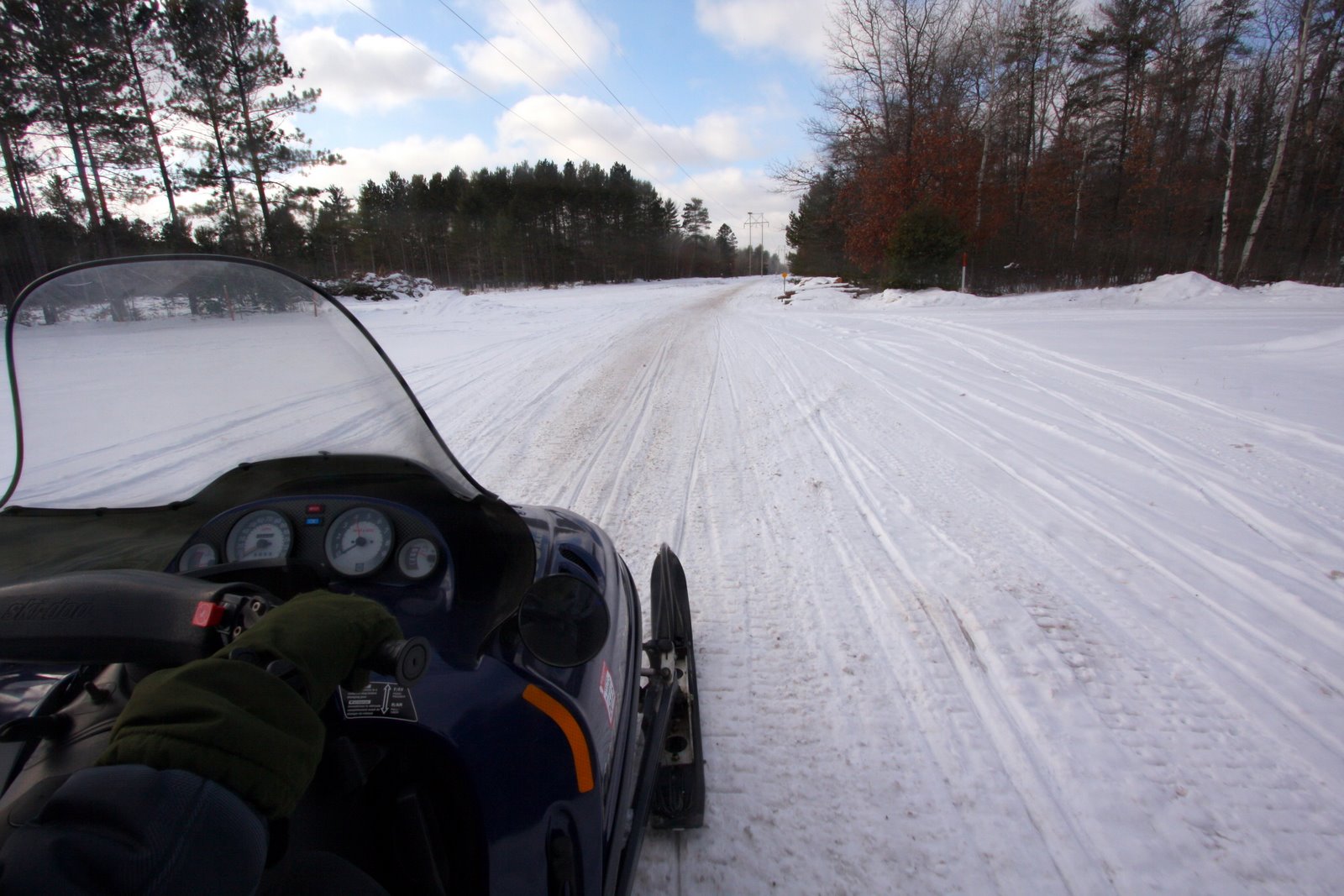 Rustic Reports by Rustic Manor, St Germain, WI St Germain Snowmobile Trails Saturday January 8