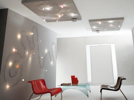 Tatamba Blog de Decoración: IDEAS ILUMINACIÓN: LUCES EN LA PARED