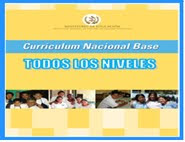 CURRICULUN NACIONAL BASE GUATEMALA