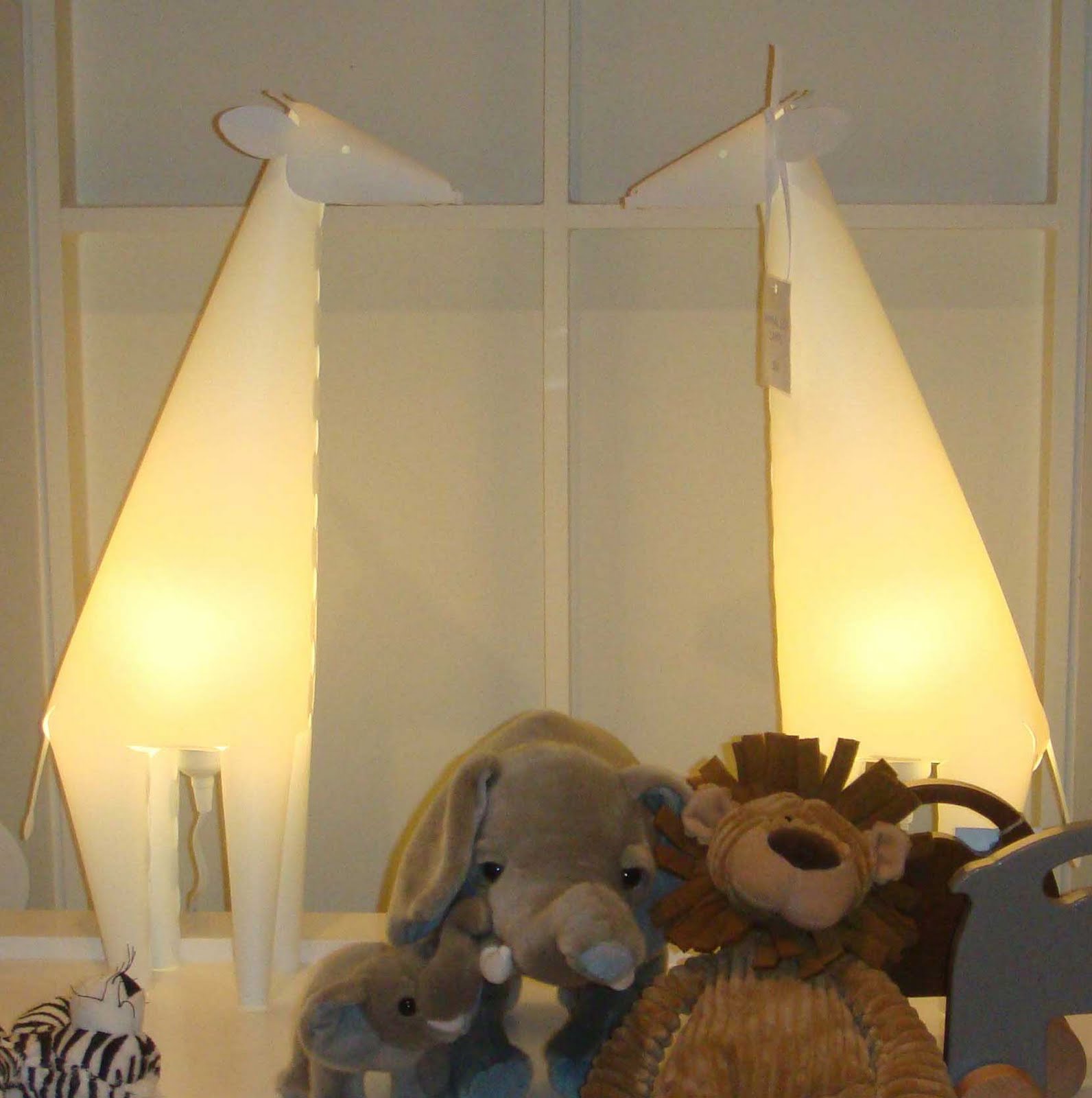 Nursery Notations Modern Animal Lamps