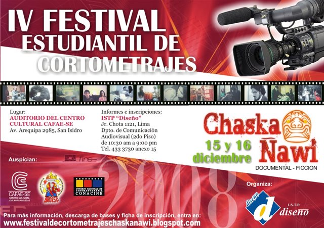 IV Festival Estudiantil de cortometrajes Chas Kañawi
