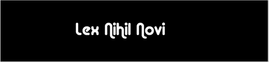 Lex Nihil Novi
