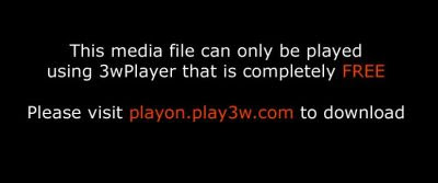 3wPlayer screen