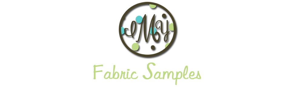 Fabric Samples for Initially Yours Monogramming