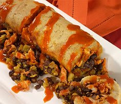 tamale-style stuffed bread recipe