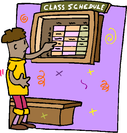 Class schedule