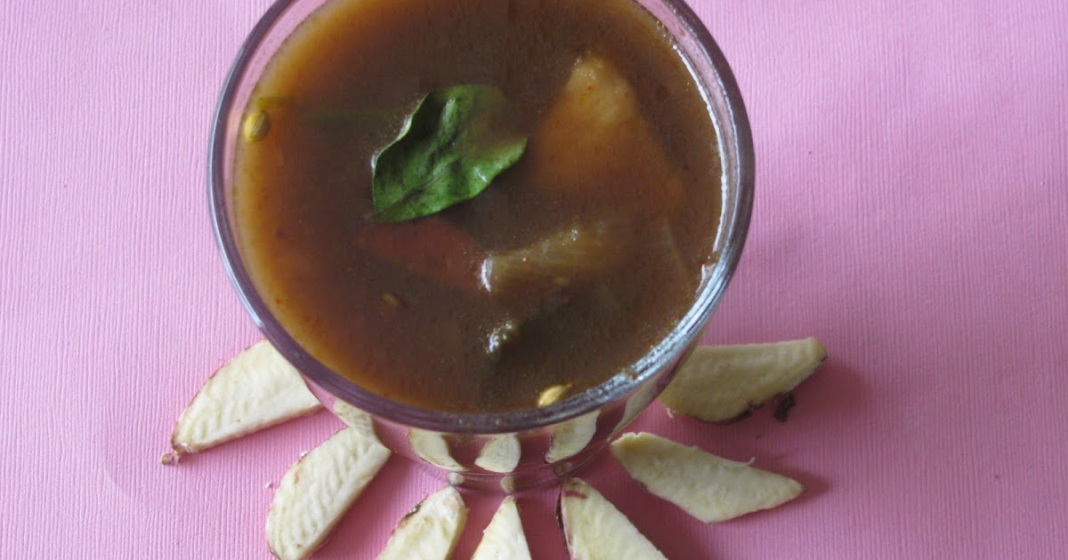 Chilakada Dumpa Pulusu (Sweet Potatoes Sour Stew)