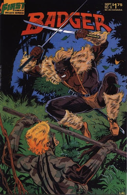 cover of The Badger from First Comics