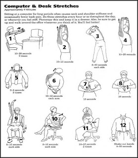 Khabri Lal Khabar Laya Ergonomics Computer And Desk Stretches