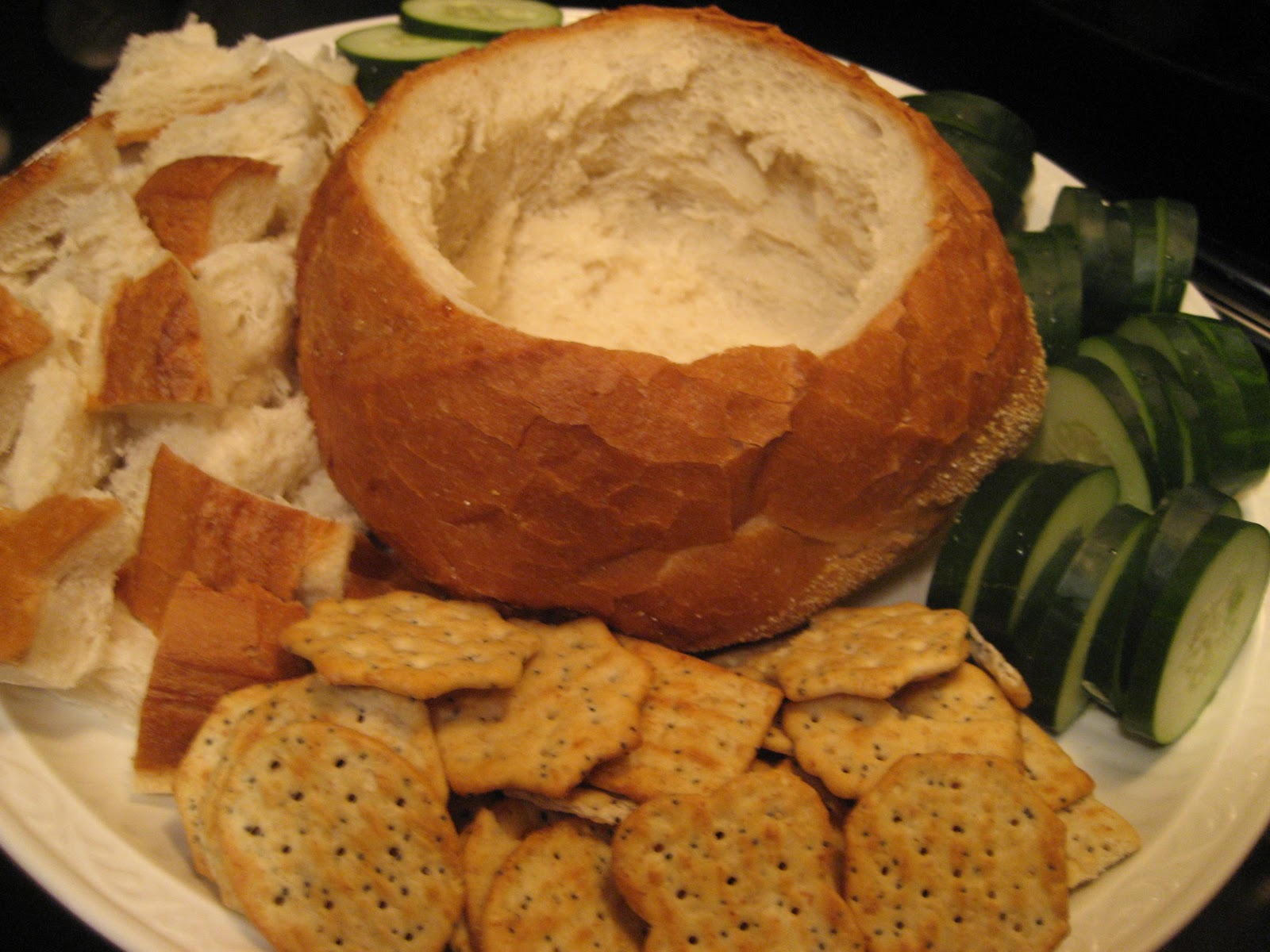 Cooking With Jilly Hot Crab Dip in a Bread Bowl