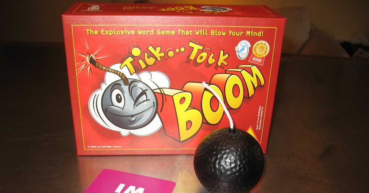 Getting Kids Reading Great game Tick Tock Boom