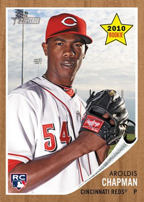 2011 Topps Heritage Aroldis Chapman