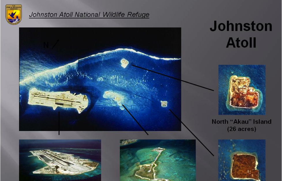 American Samoa & the Pacific Remote Islands Johnston Atoll extreme