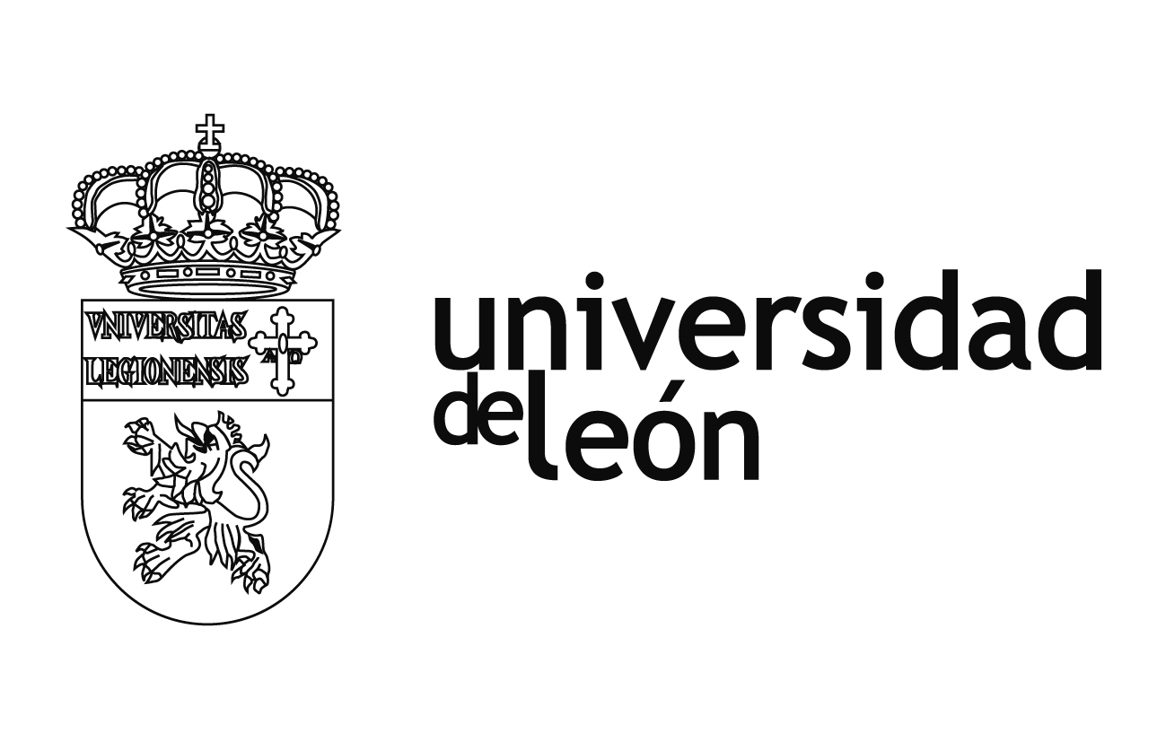 Resultado de imagen de Universidad de leon logo b/n