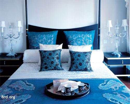 Mėlynasis kambarys Blue+bedroom