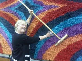 Bethany Richmond and the CRI shag carpet pilator