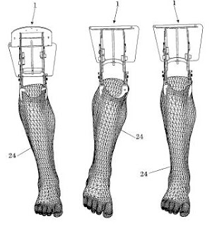 Nuevos inventos: Rodilla articulada para prácticas