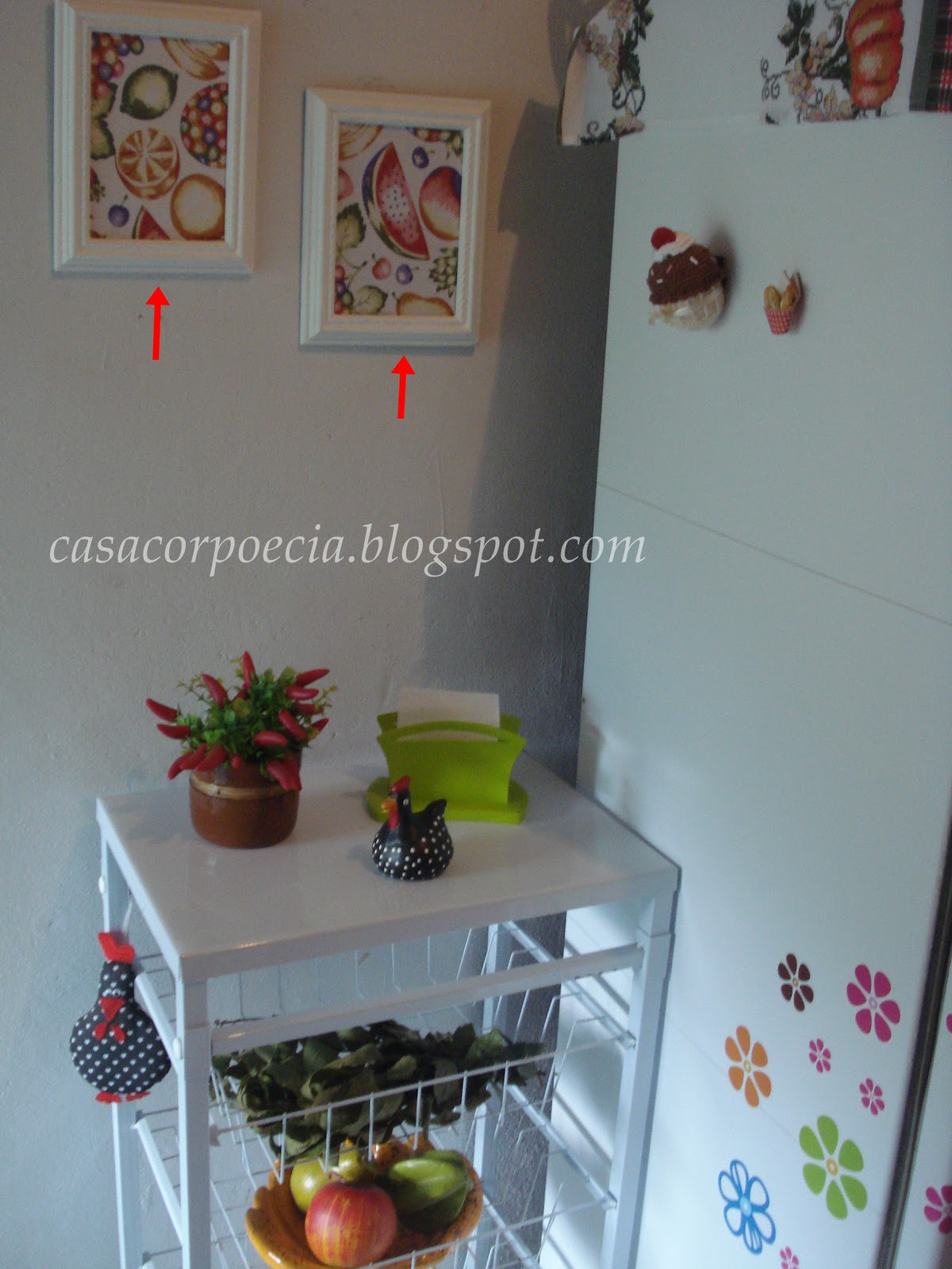 decoracao cozinha fofa:Decoração barata: cozinha simples porém muito organizada com decoracao cozinha fofa:Decoração barata: cozinha simples porém muito organizada com