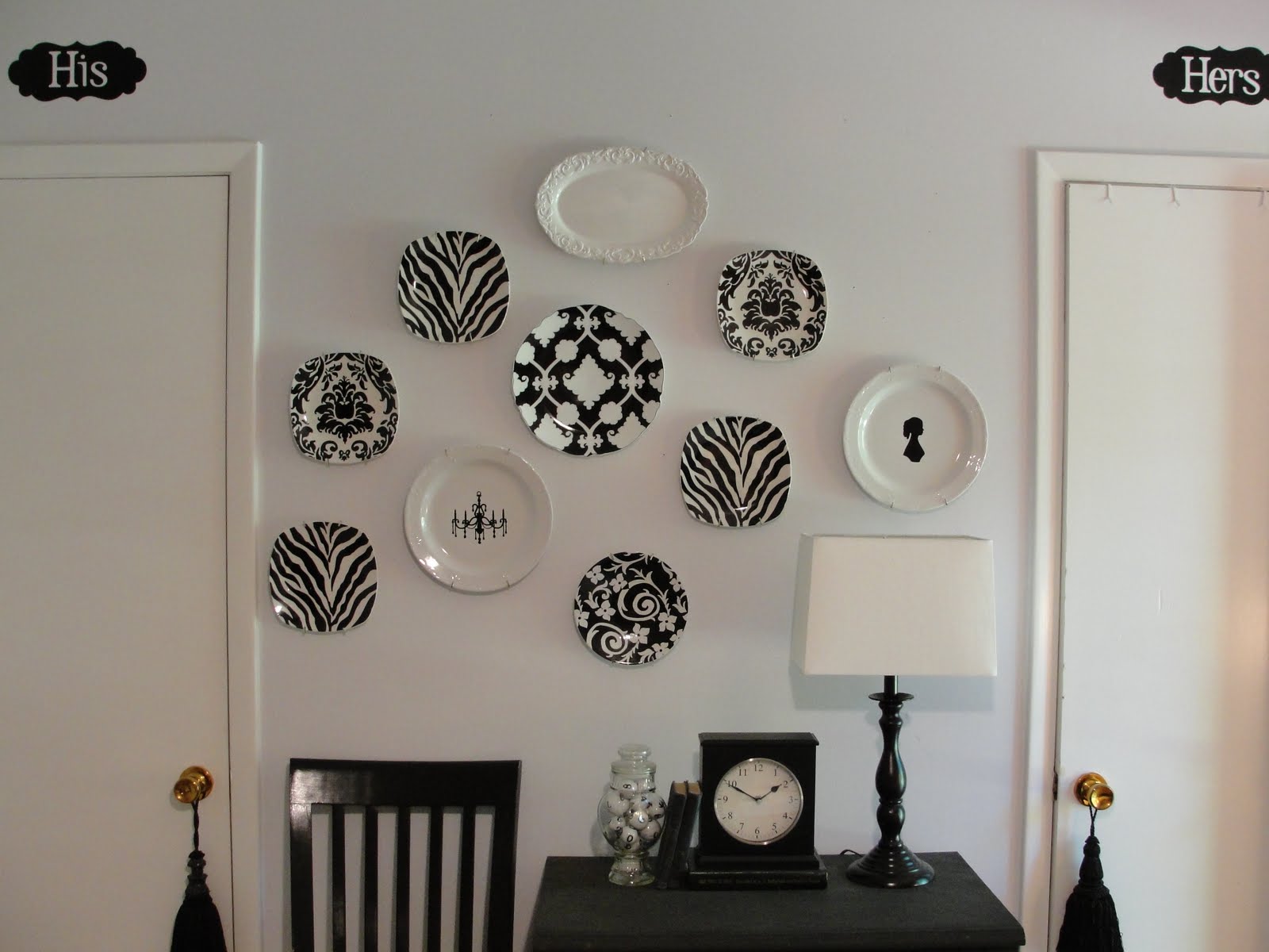 Imperfectly Beautiful Pottery Barn Inspired Plate Wall...DONE!