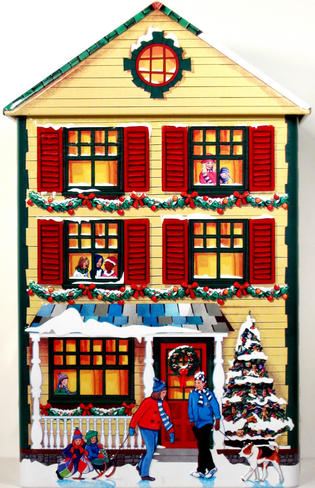 Toys and Stuff WalMart 2010 Christmas Cookie Tins