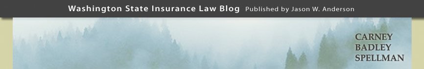 Washington State Insurance Law Blog