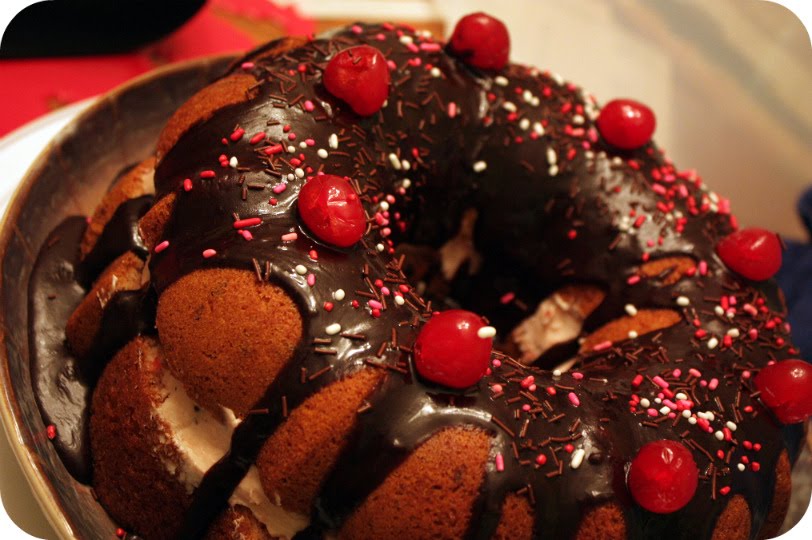 Sam & Tyler's Cherries Jubilee Cake Dozen Flours