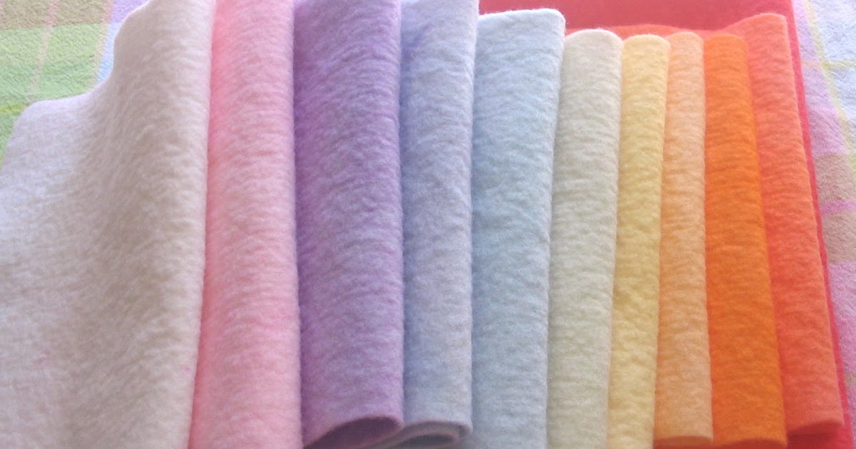 Moonchild Dolls Dying Wool Felt with Food Dye