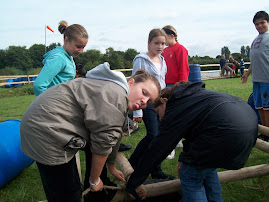 Sarah's friend Georgia fed up of being told what to do by Sarah at Team Building Day!!