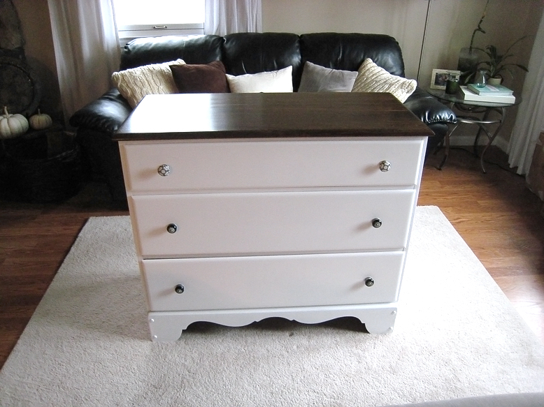 This Fresh Fossil Master Bedroom Refinished Dresser Before And