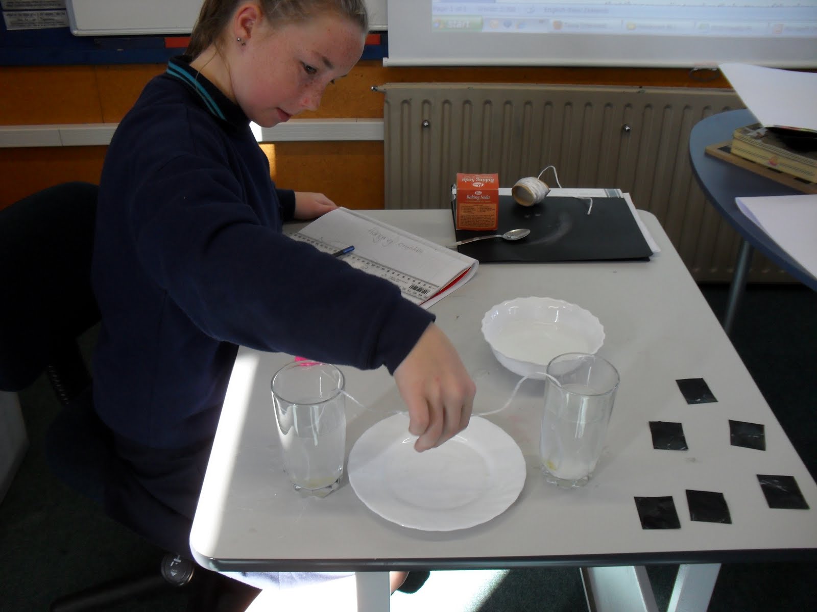 Room8 Hanging Crystals experiment