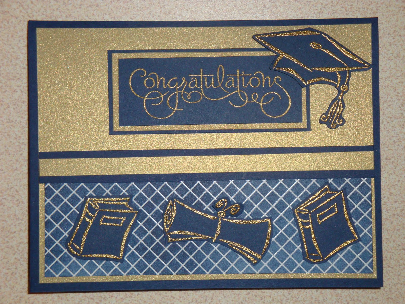 Jayne Stamps Graduation Card