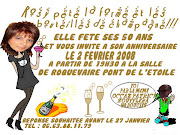 carte invitation anniversaire