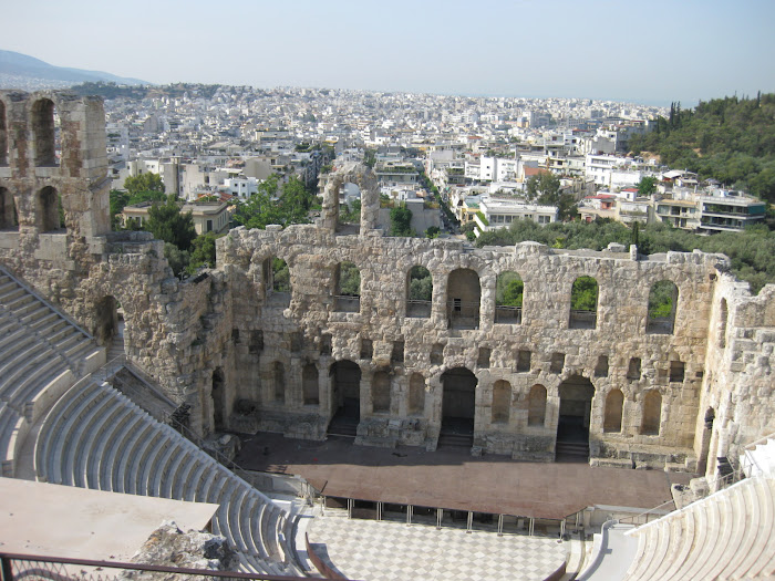 Teatro odeón de Herodes Ático Grecia+191