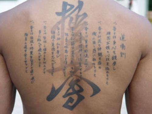 Japanese Symbols Kanji Tattoos