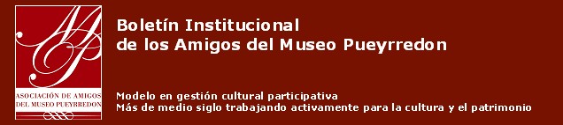 Newsletter de los Amigos del Museo Pueyrredon