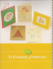 Volet "Artisanat Jeunesse 2011" | Carte de souhaits brodée