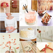 {colors} coral, pink, kraft brown. {description} a sliced open fig is . (inspiration boards pink coral ivory cream wedding summer)