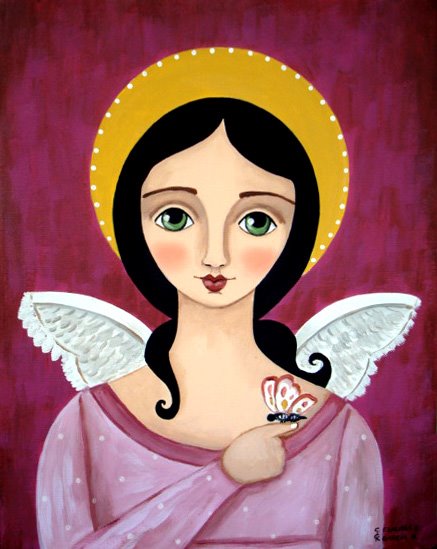 Angel with Butterfly