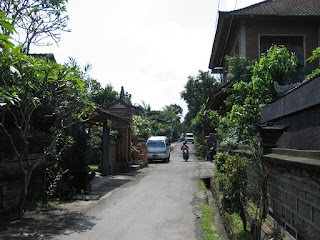 Street in central Ubud