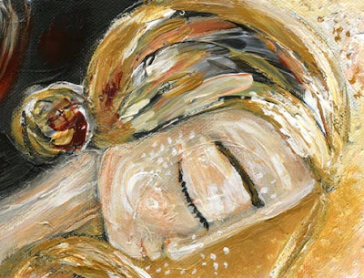 motherhood painting: Quiet Study