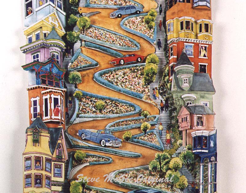 flowers and home Lombard Street