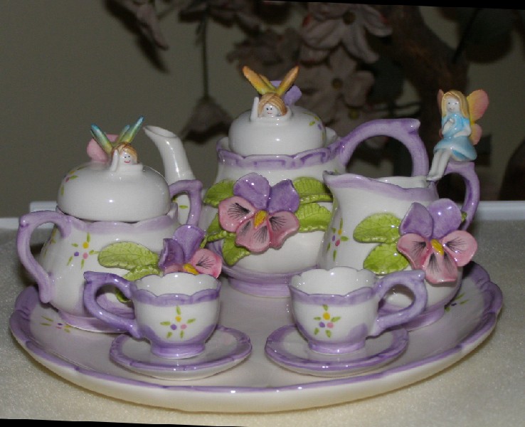 fairy tea set