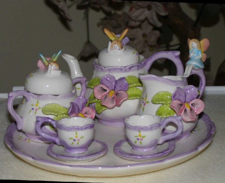 Queenie's Beads Mini Fairy Tea Set