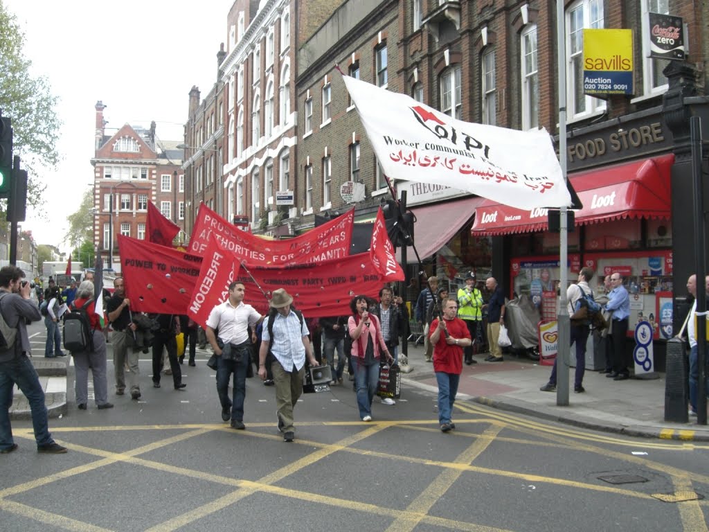 Worker-communist Party of Iran: May Day 2010 London