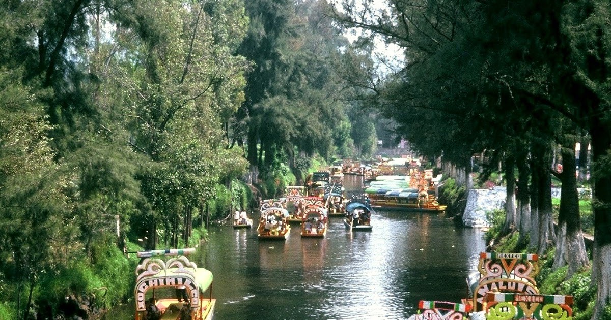 the tricky traveler The Floating Gardens. Mexico City, Mexico