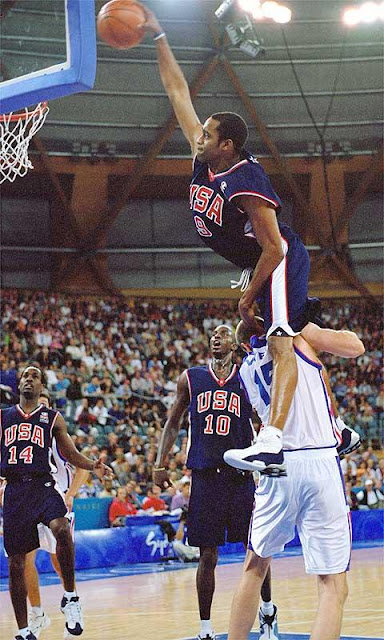 vince carter dunking on someone. Posted by The Count at